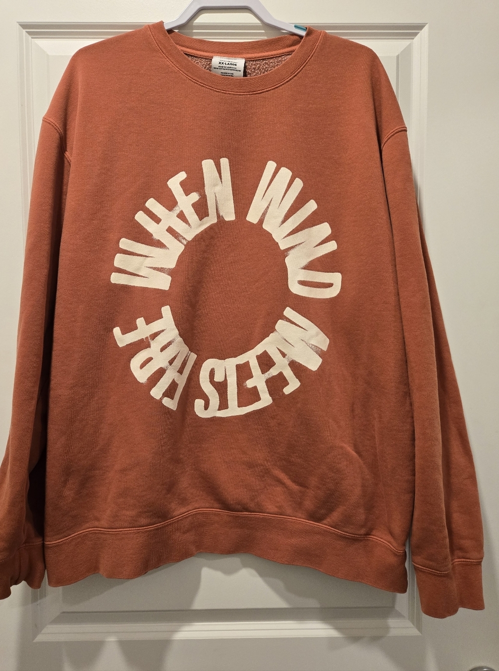 Elevation Worship When Wind Meets Fire Graphic Crewneck Sweatshirt - Size XXL